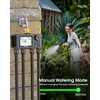 Insoma 4 Zones Sprinkler Timer with Brass Inlet & Outlet,