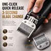 Detachable Clipper Replacement Blades Compatible with Oster Classic 76