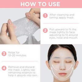 Mediheal Mascarilla Facial Essential Hero(30 Unidades)(Colgeno rbol De T Madecassoside) Mascarilla Facial Coreana Para El Cuidado De La Piel...       