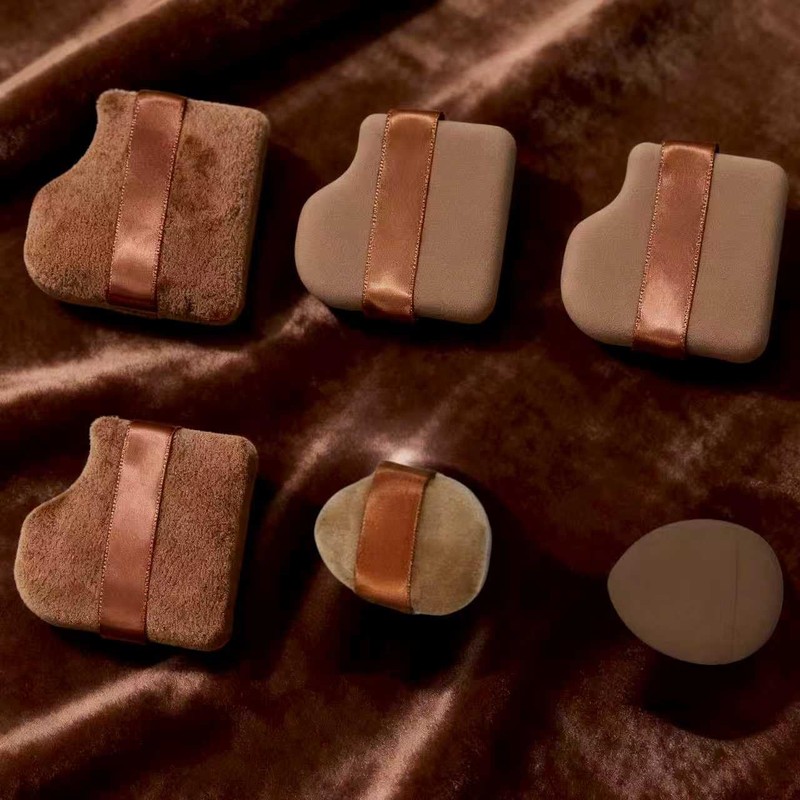 Dual-Use Powder Puff, Mini Cushion Makeup Sponge for Loose Powder,