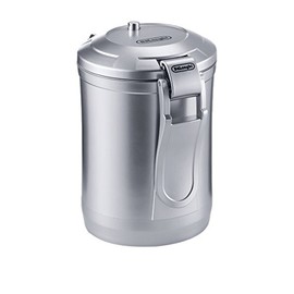 Delonghi 5513290061 500g Vacuum Coffee Canister, Silver
