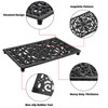Sumnacon Cast Iron Trivet, 9.6 x 6.3 Inch Metal Trivet
