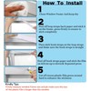FonsBleaudy Heavy Duty Window Insulation Kit 63inX63in to Keep Cold