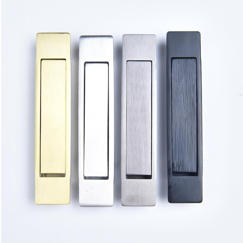 Dontay Pocket Door Handles Edge Pull,Professional Stainless Steel 304, Flush
