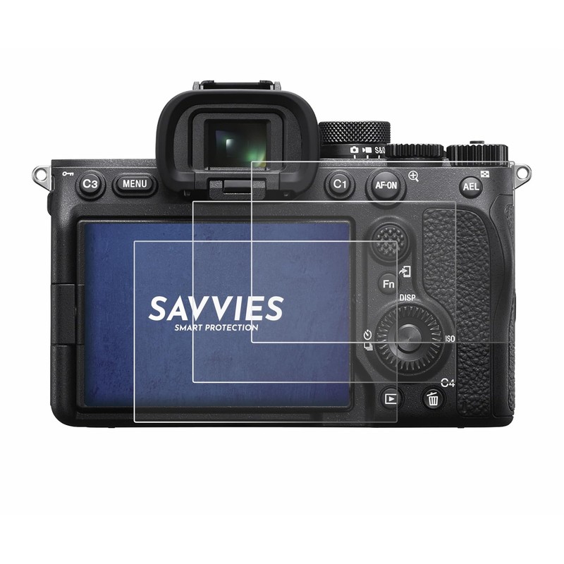 Savvies Screen Protectors for Sony Alpha 7 IV Ultra Transparent
