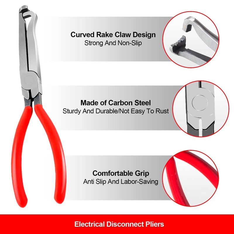 Electrical Disconnect Pliers Set – 11PCS Automotive Terminal Removal Tool