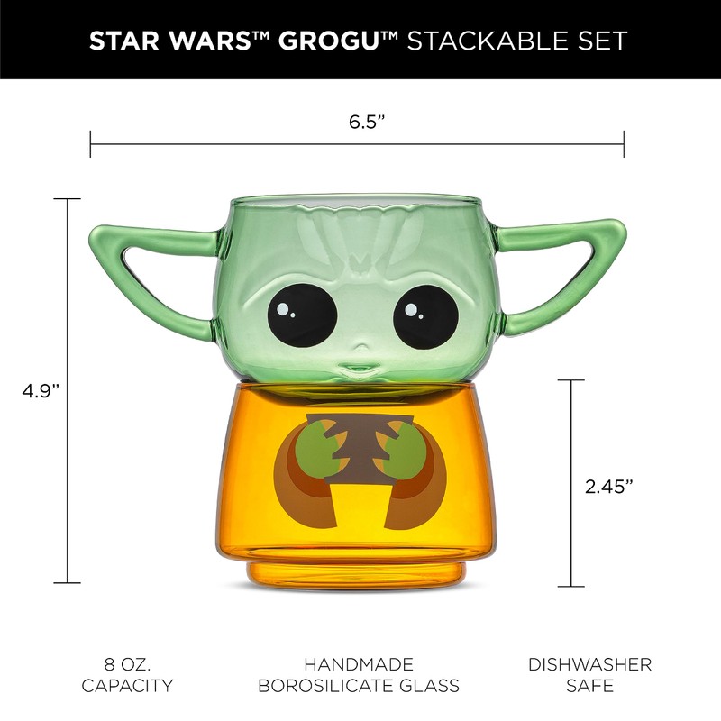 Star Wars™ Stackable Character Collection Grogu™ Stackable Glasses
