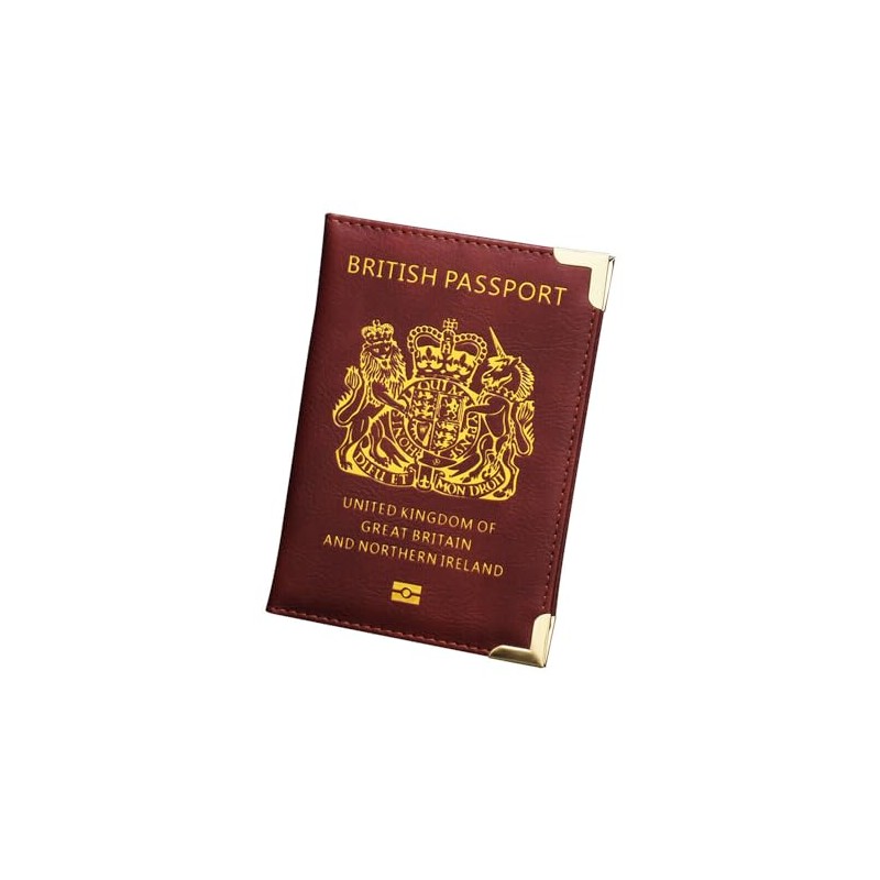 HITHIKA British Passport Holder | UK Passport Wallet | Non