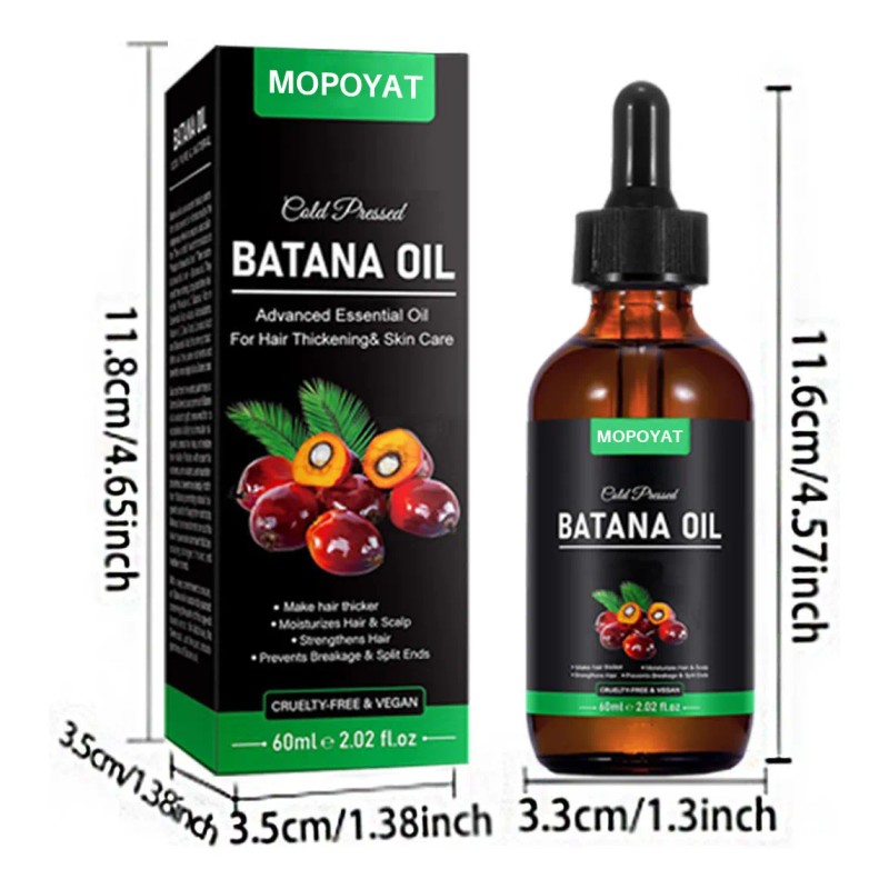 4pc Aceite Esencial Batana For Crecimiento Cabello