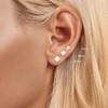 Cangall Silver Stud Earrings for Women, 3 Pairs 925 Sterling