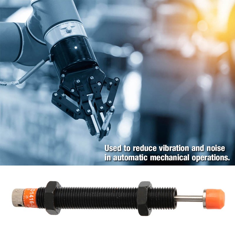 10mm Stroke Adjustable Oil Pressure Shock Absorber for Pneumatic Air
