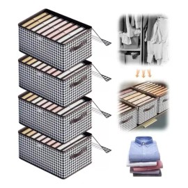 4pzs Bolsa De Almacenamiento Ropa Edredn Plegable Caja