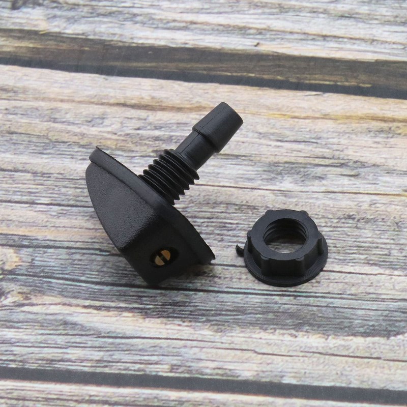 EMSea 4pcs Universal Windscreen Washer Jets Adjustable Fit for Different