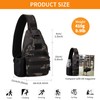 HUNTVP Tactical Military Chest Bag Molle Crossbody Shoulder Sling Pack