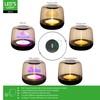 LED's light LED-Tischlampe mit Akku 2700K Warmweiß & RGB –