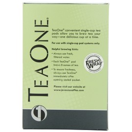 Java One Tropical Citrus Green Tea OOH Pods, 14-Count Pods (Pack of 6)