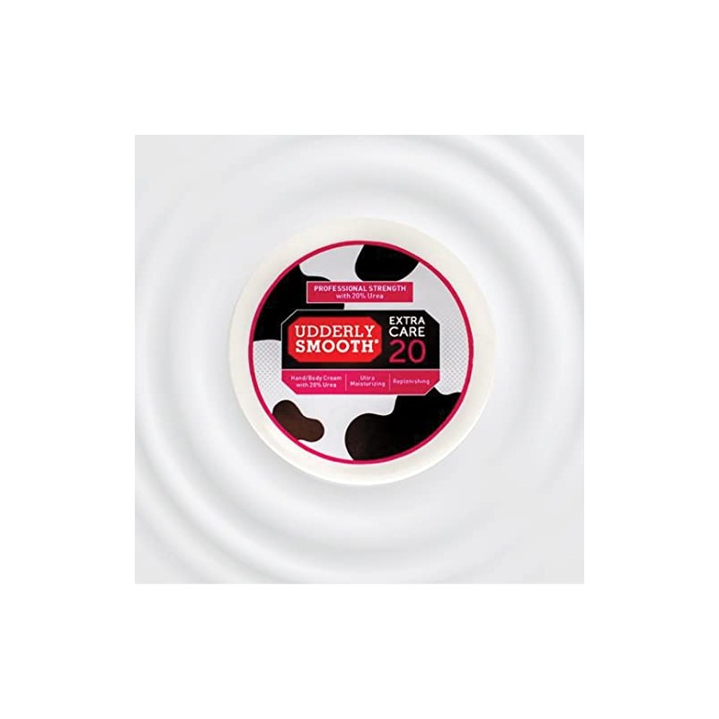 Udderly Smooth Extra Care Cream with 20% Urea, Replenishing, 8