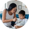 Fast Reading Disposable Forehead Thermometer Strips - Temp-N-Toss for Accurate