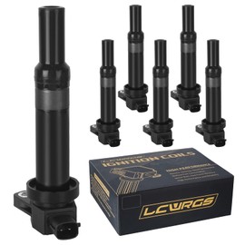 Set of 6 Ignition Coil Packs Fits for 2.7 V6 2007 2008 2009 2010 Hyundai Santa Fe Kia Optima Rondo Coils 2.7l Replaces UF558 C1567