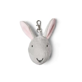 ergobag Hangies School Bag Accessory Keyring for Children, Boys and Girls, Hopsi - Grey, School bag