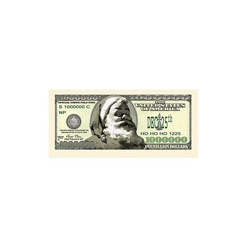 American Art Classics Santa Claus Novelty Money