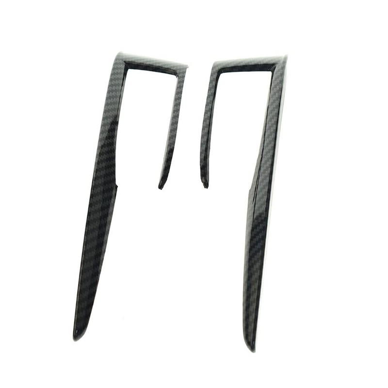 TEAMWILL 1Set Black Interior Gear Shift Box Strip Cover Trim
