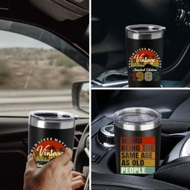 JOUWUI 40th Birthday Gifts For Men, 40 Year Old Birthday Gifts for Men, 40th Birthday Decorations for Dad, Boyfriend, Brother, Husband, Dad, Birthday Gift Ideas for Him, 1985 Vintage Tumbler 20 OZ