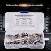 Tornillos de Cabeza Hexagonal M6 60 Unidades con Tuercas Acero