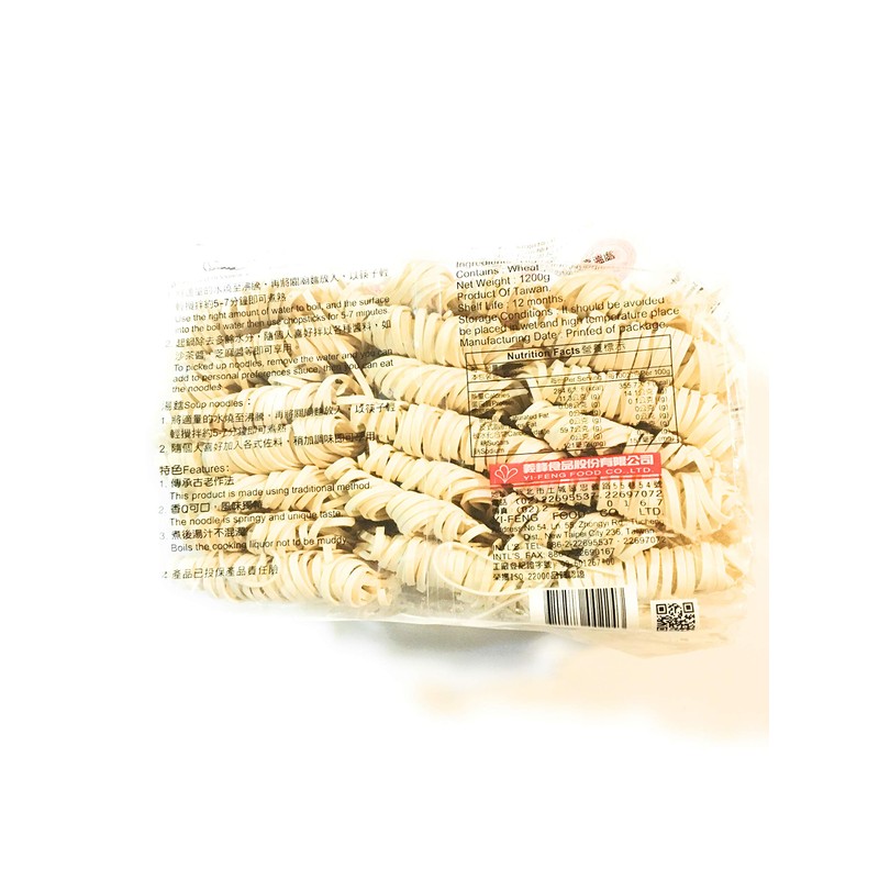 Yi Feng Kuan Miao Thick Noodles 42.32 Oz( Vegetarian)關廟麵(粗）