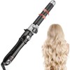 TANSHINE 1.25 Inch Automatic Waver Curling Iron - 32mm Auto Rotating Hair Curler for Effortless Hair Waves and Styling with Adjustable Heat Settings
