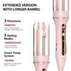 Zavarea Automatic Curling Iron, 1 Inch Hair Curler with 5
