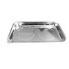 Magnetic Parts Tray - Rectangle 23cm x 14cm Stainless Steel
