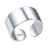 925 Silver Womens Adjustable Toe Rings For Men Women Simple