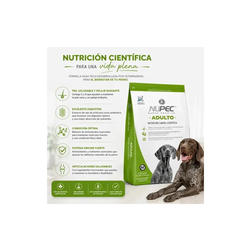 Nupec Croquetas Adulto Razas Med/grande 20kg + regalo