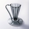 Flower DEEP27 Clear Black Single Cup FDD-27CB Deep Dripper