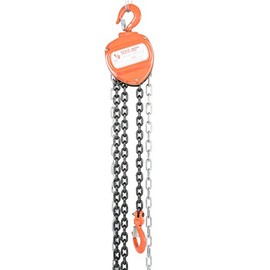 Vestil HCH-2-15 Hand Chain Hoist, Hook Mount, 1 Ton Capacity, 15' Standard Lift, 12" Headroom