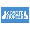 EZ-STIK Coyote Hunter *H940* 8 inch Sticker Decal Predator Decoy