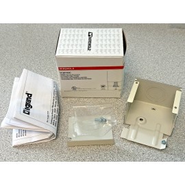 LEGRAND WIREMOLD NEW LEGRAND WIREMOLD V3010C ENTRANCE END FITTING 3000 SERIES RACEWAY IVORY