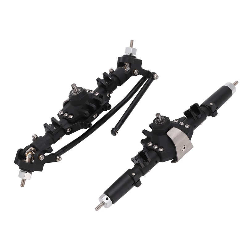 RC Front Rear Axles Complete Set Metal Assembly Kit Axle