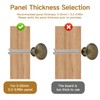 Antique Brass Cabinet Knobs 6 Pcs, Vintage Drawer Handles Copper