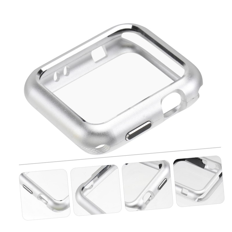 jojofuny Watch Case Magnetic Adsorption Protective Metal Frame Cover for