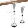 4 Pack Adjustable Height Center Support Leg for Bed Frame,