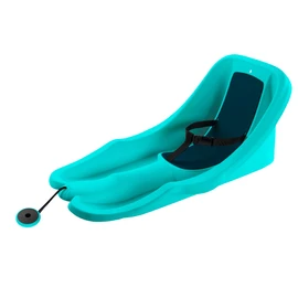 Gizmo Riders Baby Rider, Toddler Sled - 3-Point Harness, Anti-Slip Seat, Retractable Tow Strap, Durable Plastic, Ideal for 6 Months to 3 Years, Supports Up to 55 lbs, Winter Fun for Little Ones