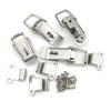 ITROLLE 4PCS 90mm 90 Degree Right Angle Latch Stainless Steel