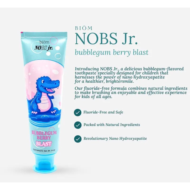 Better Biöm NOBS Jr Bundle – Natural Oral Care for