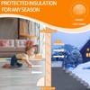 TORRAMI 30" Door Draft Stopper Under Bottom Insulation Noise Air