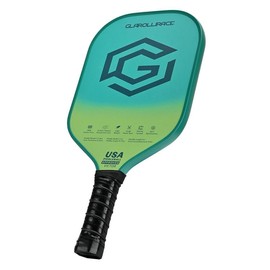 Glarollirace Carbon Fiber Pickleball Paddle - USAPA Approved - T700 Carbon | Power-Control (13.5mm) - Color: Mint Green