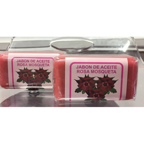 2 NUEVO JABON DE ACEITE ROSA MOSQUETA ,ROSE HIP OIL