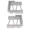 Pair Hinge Hood Upper Pivot Bracket Kit Replacement for Peterbilt