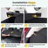 Retractable Cargo Cover for 2021–2026 Nissan Rogue – Carbon Fiber